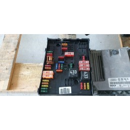 Dettagli su   AUDI A3 8P KIT ACCENSIONE AVVIAMENTO CENTRALINA ECU MOTORE BODY CHIAVE BLOCCHETT