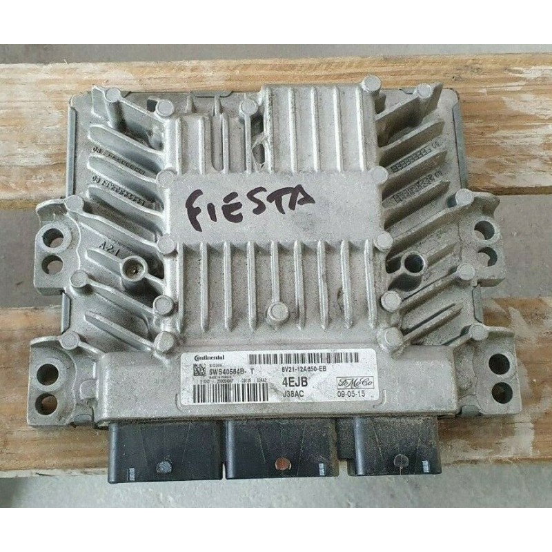 Dettagli su   FORD FIESTA MK7 6 SERIE CENTRALINA MOTORE ECU AVVIAMENTO 8V21-12A650-EB