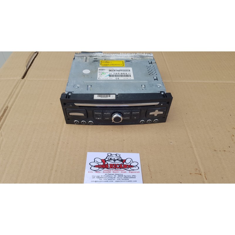 CITROEN DS3 AUTORADIO STEREO LETTORE CD NAVIGATORE RADIO TELEFONO 96785064XT