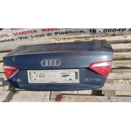 AUDI A5 8T BAULE BAULIERA PORTELLO COFANO BAGAGLIAIO POSTERIORE FANALINI COMPLET