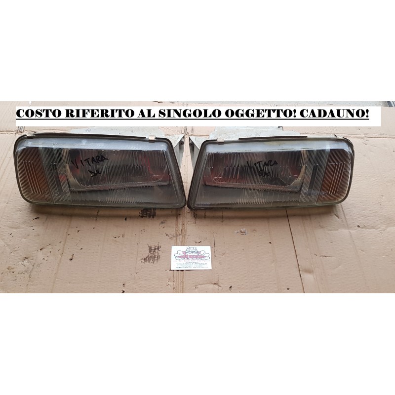 SUZUKI VITARA FANALE FANALI PROIETTORE PROIETTORI FRECCIA FARO FARI ANT DX SX