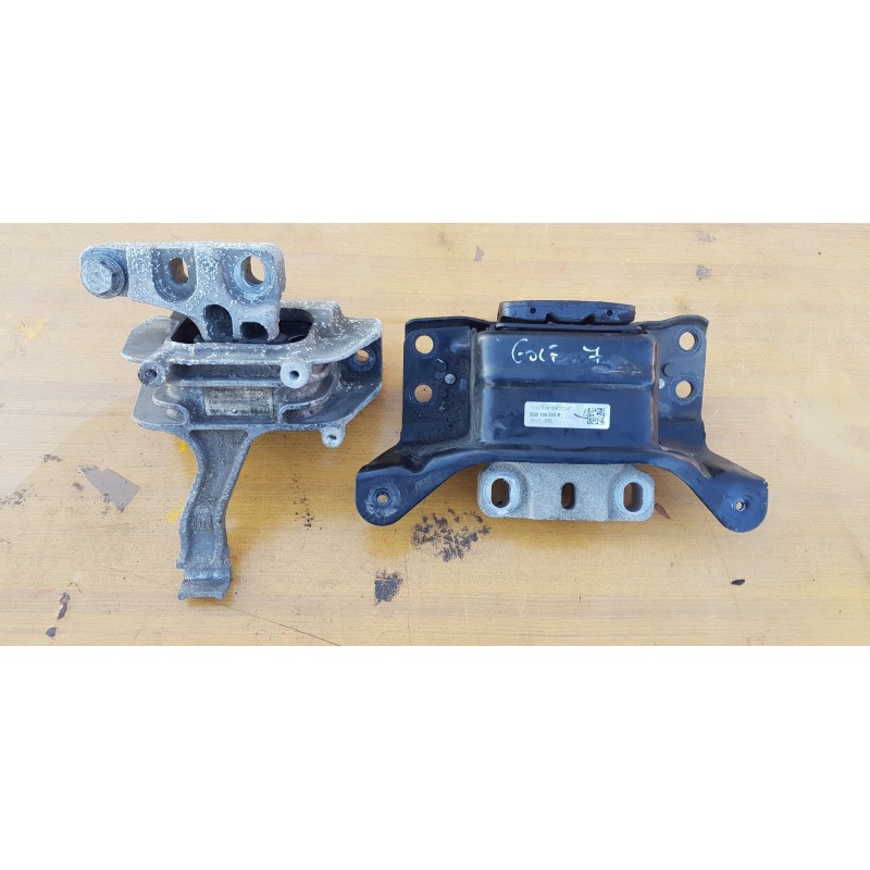 VOLKSWAGEN GOLF 7 SUPPORTO SUPPORTI MOTORE DESTRO + CAMBIO 5Q0199555R 5Q0199262B