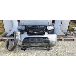 HYUNDAI SANTA FE 2 MUSATA FRONTALE PARAURTI COFANO FANALI PARAFANGO RADIATORI