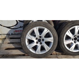 4x CERCHI IN LEGA CON PNEUMATICI GOMME AUDI A5-A4-A7-A8 INT, 5x112 DA 17 POLLICI