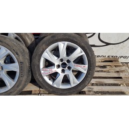 4x CERCHI IN LEGA CON PNEUMATICI GOMME AUDI A5-A4-A7-A8 INT, 5x112 DA 17 POLLICI