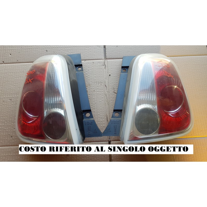 FIAT 500 SECONDA SERIE FANALINO FANALE FANALI ESTERNO STOP POSTERIORE DX SX