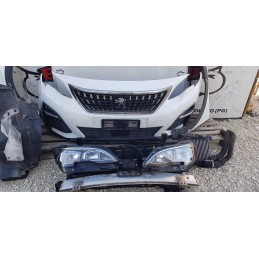 PEUGEOT 3008 2 SERIE MUSATA FRONTALE PARAURTI COFANO FANALI PARAFANGO RADIATORI