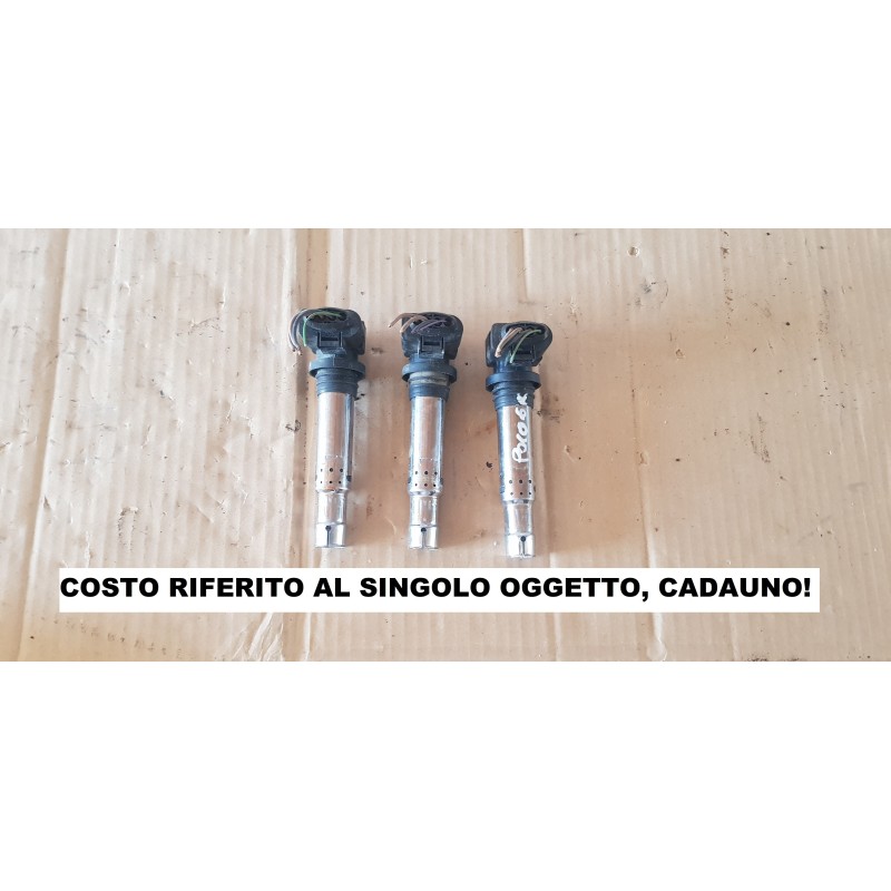 VOLKSWAGEN POLO 6R BOBINA BOBINE ACCENSIONE 036905715F BENZINA