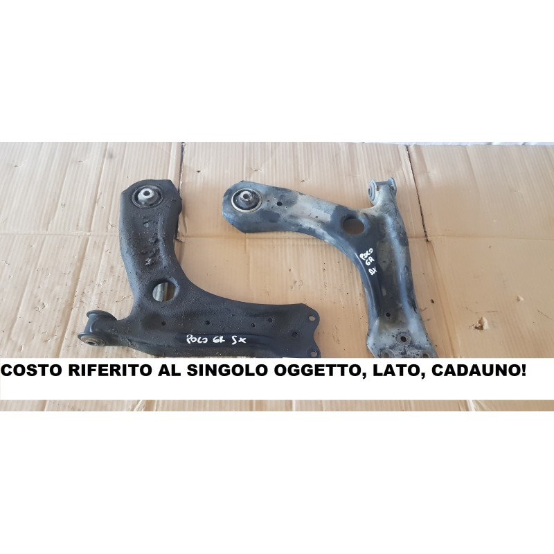 VOLKSWAGEN POLO 6R BRACCIO BRACCI OSCILLANTE TRAPEZIO ANTERIORE DESTRO SINISTRO