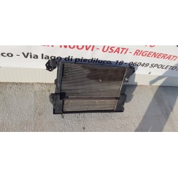 FIAT 500L KIT RADIATORI RADIATORE ACQUA CLIMA ELETTROVENTOLA INTERCOOLER 1.3D