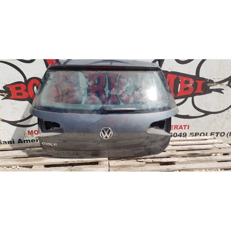 VOLKSWAGEN GOLF 7 PORTELLONE PORTELLO COFANO BAULE BAGAGLIAIO POSTERIORE LUNOTTO