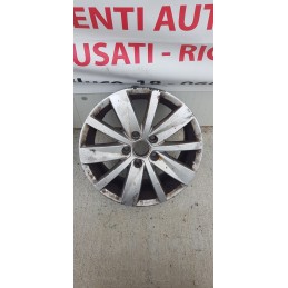 4x CERCHI IN LEGA VOLKSWAGEN PASSAT-GOLF-EOS-JETTA-SCIROCCO INT. 5x112 DA 16"