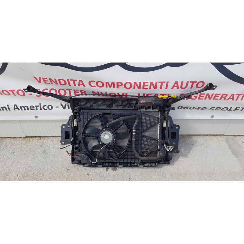 SKODA FABIA NJ3 KIT RADIATORE RADIATORI ELETTROVENTOLA OSSATURA RIVESTIMENTO A/C