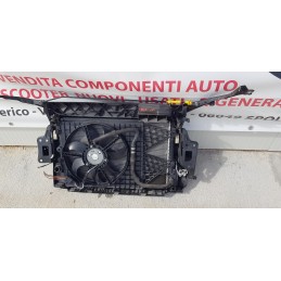 SKODA FABIA NJ3 KIT RADIATORE RADIATORI ELETTROVENTOLA OSSATURA RIVESTIMENTO A/C