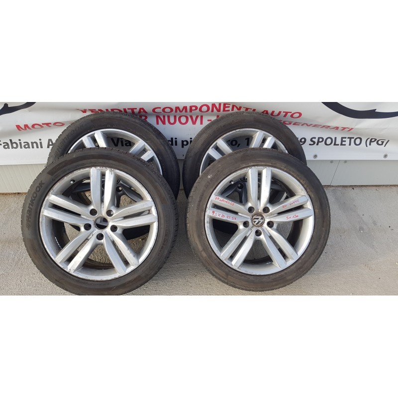 4x CERCHI IN LEGA VOLKSWAGEN TOUAREG DA 20" POLLICI INTERASSE 5X130