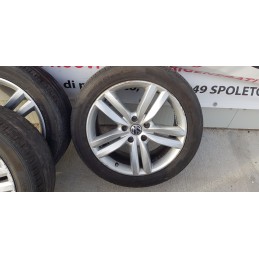 4x CERCHI IN LEGA VOLKSWAGEN TOUAREG DA 20" POLLICI INTERASSE 5X130