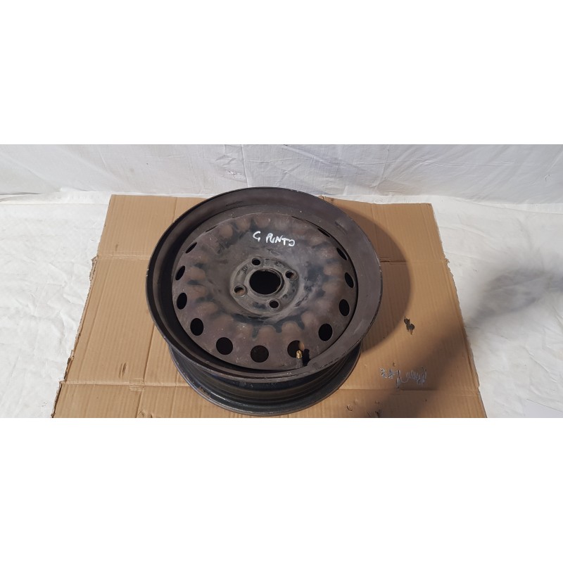 FIAT GRANDE PUNTO CERCHIO RUOTA CERCHIONE FERRO RUOTA SCORTA R15 51763241