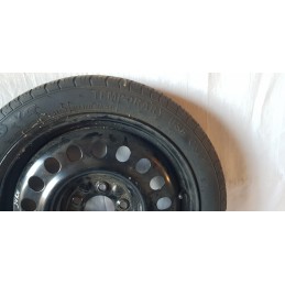 NISSAN JUKE/QASHQAI RUOTA SCORTA RUOTINO CERCHIO FERRO 125/80 R17 POLLICI