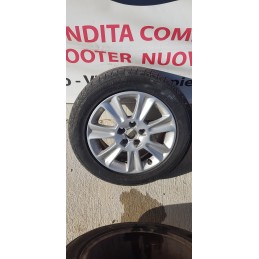 4x CERCHI IN LEGA AUDI A1-A2-A3 INTERASSE 5x100 DA 15 POLLICI