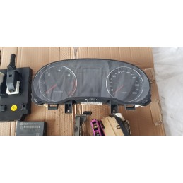 AUDI A1 8X KIT ACCENSIONE AVVIAMENTO MOTORE ECU CHIAVE BODY CENTRALINA 1.6D CAY