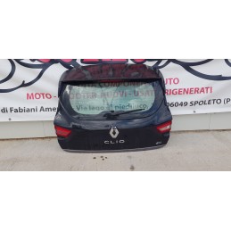 RENAULT CLIO 4 QUARTA SERI PORTELLONE PORTELLO COFANO SPOILER LUNOTTO TELECAMERA