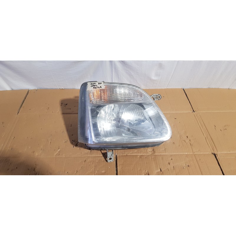 OPEL AGILA PROIETTORE FARO FANALE ANTERIORE DESTRO PASSEGGERO DX