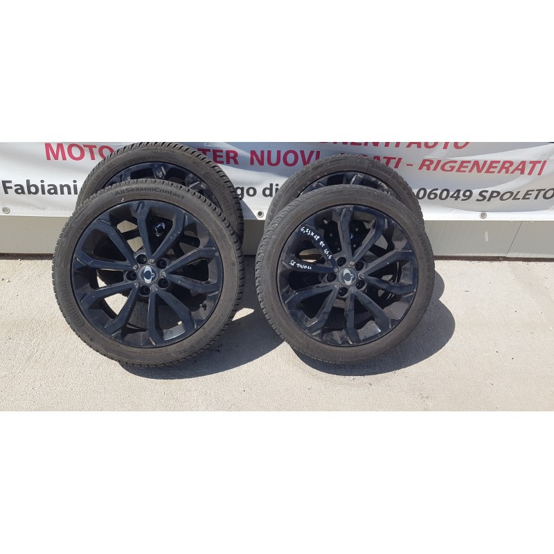 4x CERCHI IN LEGA + GOMME SSANGYONG TIVOLI-XLV-KORANDO INT. 5x112 DA 18" POLLICI