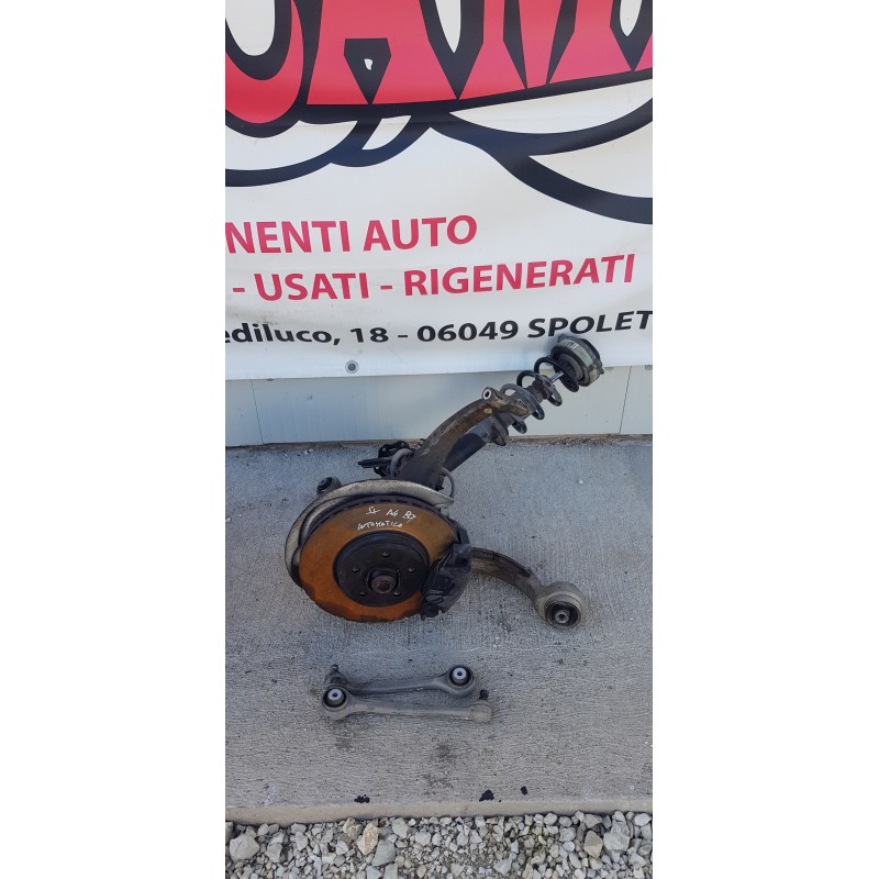 AUDI A4 B9 8W SOSPENSIONE MONTANTE AMMORTIZZATORE PINZA FUSELLO SEMIASSE SX AUTO