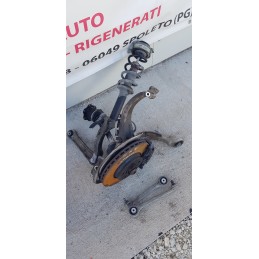 AUDI A4 B9 8W SOSPENSIONE MONTANTE AMMORTIZZATORE PINZA FUSELLO SEMIASSE SX AUTO