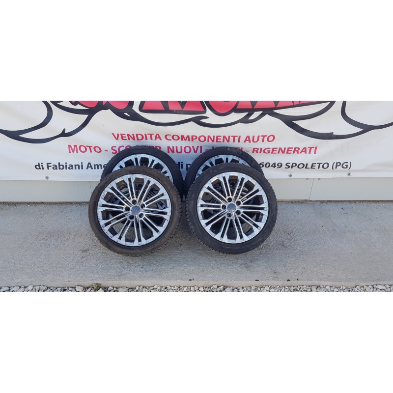 4x CERCHI IN LEGA + GOMME AUDI A4-A5-A6-A7-Q3-Q5-S4-S5 INT. 5x112 DA 18" POLLICI