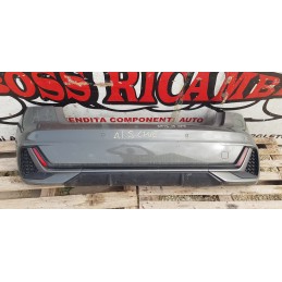 AUDI A1 GB S-LINE PARAURTI PARAURTO POSTERIORE SENSORI RETRONEBBIA SPOILER