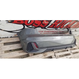 AUDI A1 GB S-LINE PARAURTI PARAURTO POSTERIORE SENSORI RETRONEBBIA SPOILER