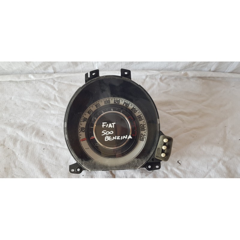 FIAT 500 2 SERIE 100HP QUADRO STRUMENTI CONTACHILOMETRI TACHIMETRO 735461290