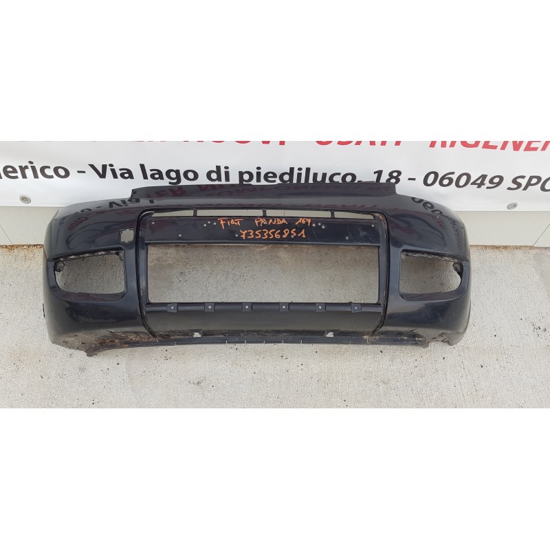 FIAT PANDA 169 CLIMBING PARAURTI PARAURTO ANTERIORE NUDO FRONT BUMPER 735356851