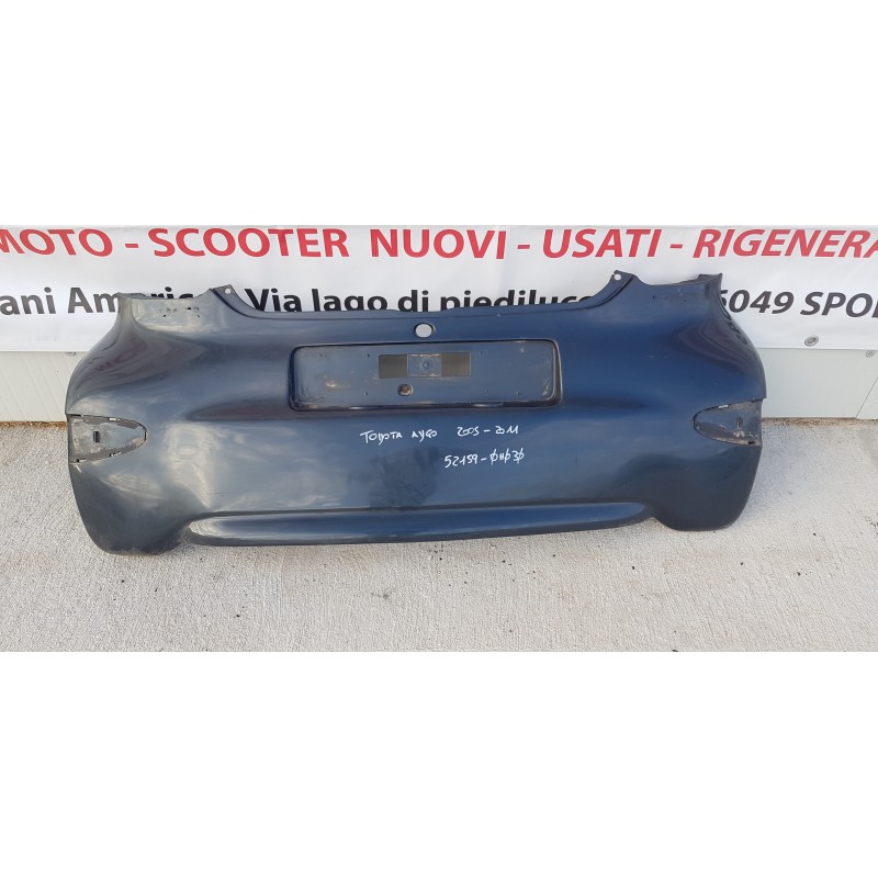 TOYOTA AYGO PARAURTI PARAURTO POSTERIORE NUDO REAR BUMPER 521590H030