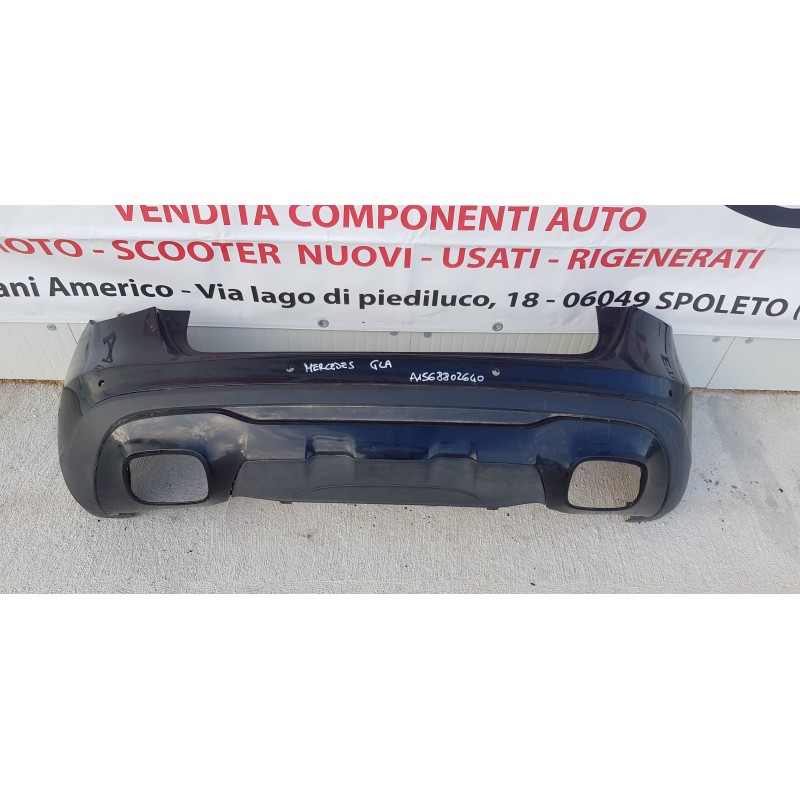 MERCEDES BENZ GLA X156 PARAURTI PARAURTO POSTERIORE NUDO REAR BUMPER A1568802640