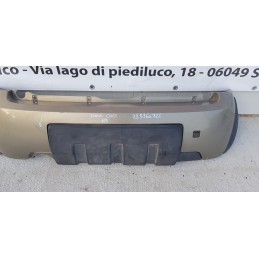 FIAT PANDA 169 CROSS PARAURTI PARAURTO POSTERIORE NUDO REAR BUMPER 735360728