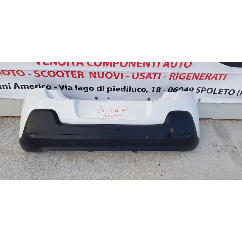 CITROEN C3 3 SERIE PARAURTI PARAURTO POSTERIORE NUDO REAR BUMPER 190230109000