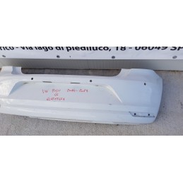 VOLKSWAGEN POLO 6C PARAURTI PARAURTO POSTERIORE NUDO REAR BUMPER 6C6807421