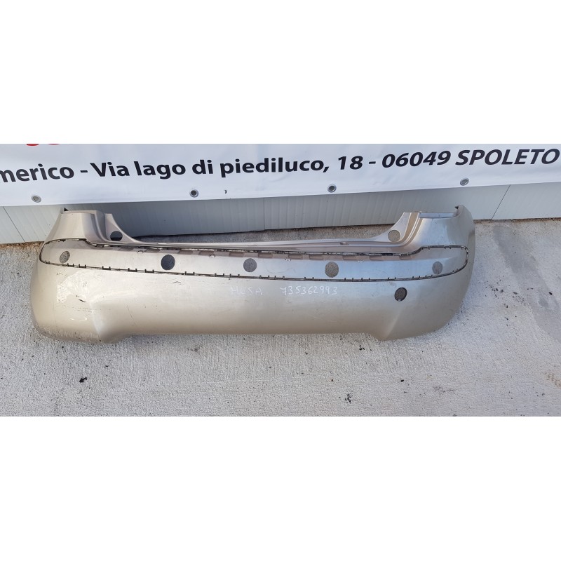 LANCIA MUSA PARAURTI PARAURTO POSTERIORE NUDO REAR BUMPER 735362993