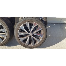 4x CERCHI IN LEGA + PNEUMATICI SKODA FABIA-KAMIQ-SCALA INT. 5x100 DA 16" POLLICI