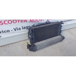 LAND ROVER FREELANDER 2 KIT RADIATORE RADIATORI ELETTROVENTOLA RESISTENZA ACQUA