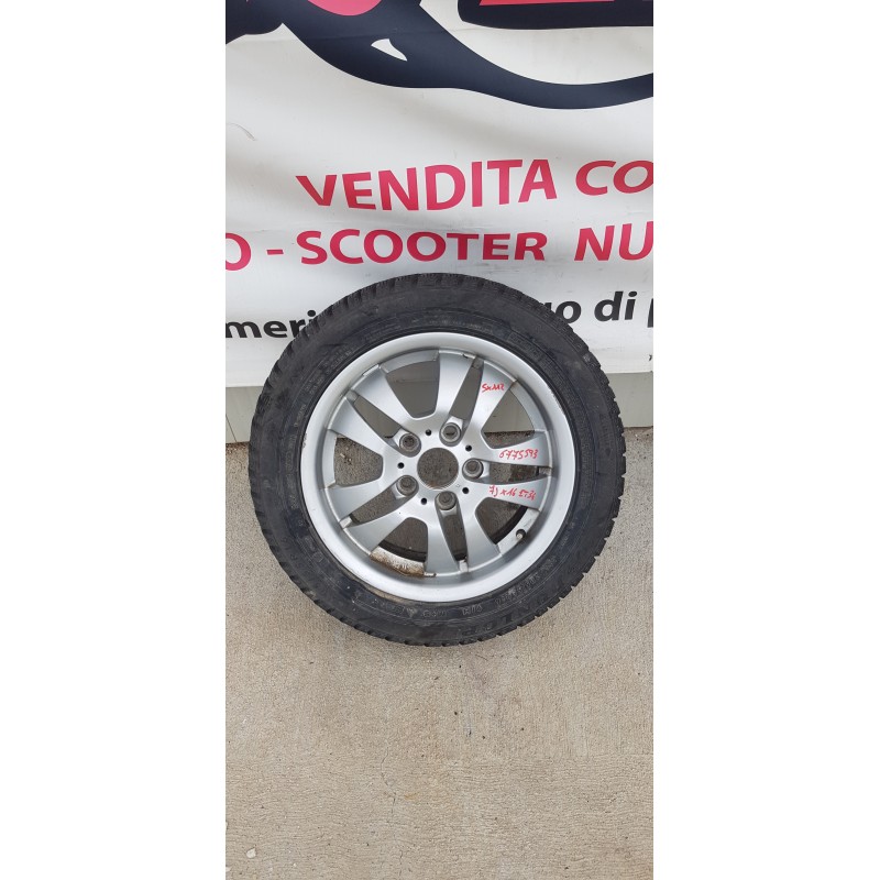 CERCHI CERCHIO IN LEGA BMW SERIE 3-SERIE 4-SERIE 1-E87-E90-E91 DA 16" INT. 5x120