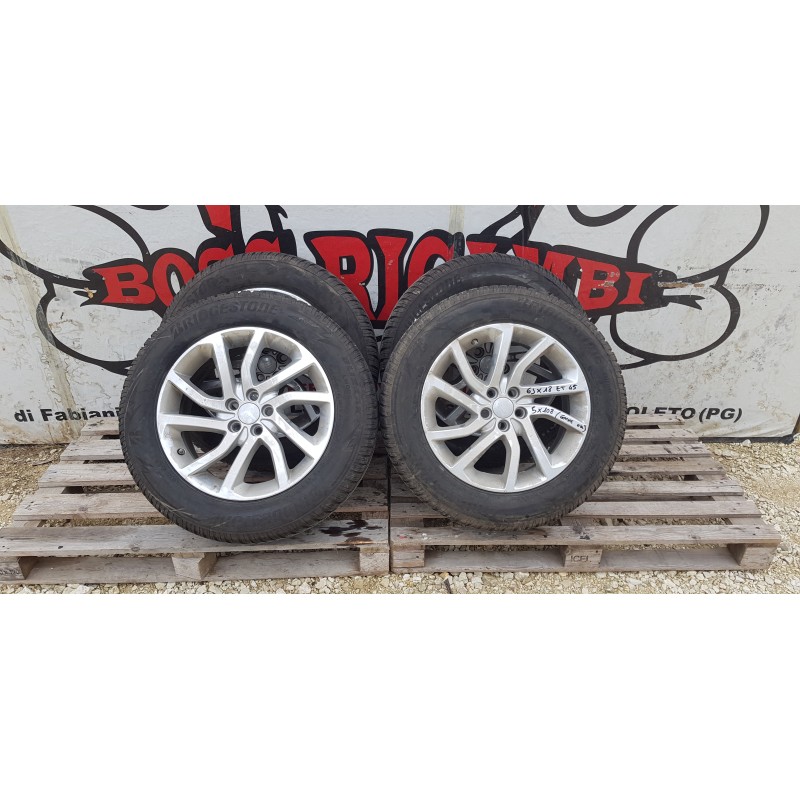 4x CERCHI IN LEGA LAND ROVER DISCOVERY-EVOQUE-VELAR DA 18" POLLICI INT. 5x108