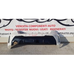 BMW SERIE 1 F40 M-SPORT PARAURT PARAURTO POSTERIORE NUDO REAR BUMPER 51128070949