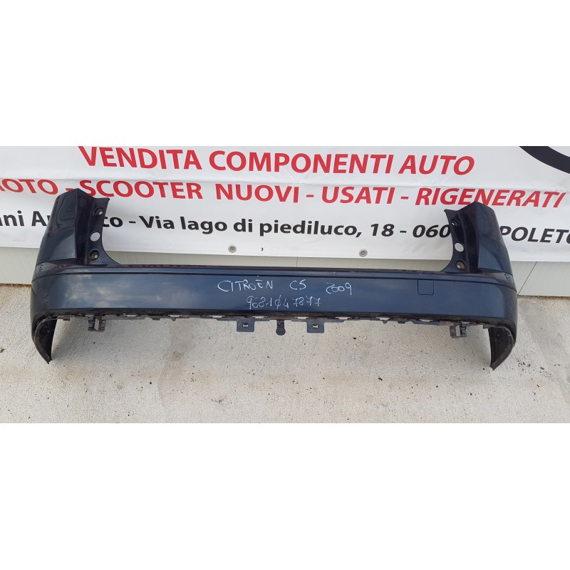 CITROEN C5 PARAURTI PARAURTO POSTERIORE NUDO REAR BUMPER 9681047877