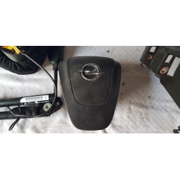 OPEL ASTRA J KIT AIRBAG GUIDA VOLANTE CRUSCOTTO PASSEGGERO CENTRALINA CINTURE