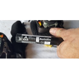 OPEL ASTRA J KIT AIRBAG GUIDA VOLANTE CRUSCOTTO PASSEGGERO CENTRALINA CINTURE