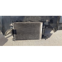 OPEL ASTRA J MUSATA FRONTALE PARAURTI COFANO PARAFANGO FANALI RADIATORI