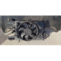 OPEL ASTRA J MUSATA FRONTALE PARAURTI COFANO PARAFANGO FANALI RADIATORI
